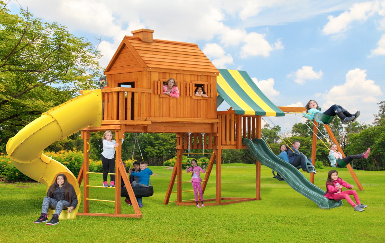 Backyard Playground Equipment & Swing Sets Toronto | Funscapes